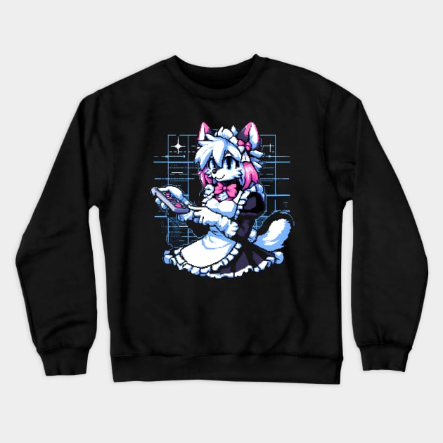 anthro gamer Crewneck Sweatshirt by vaporgraphic